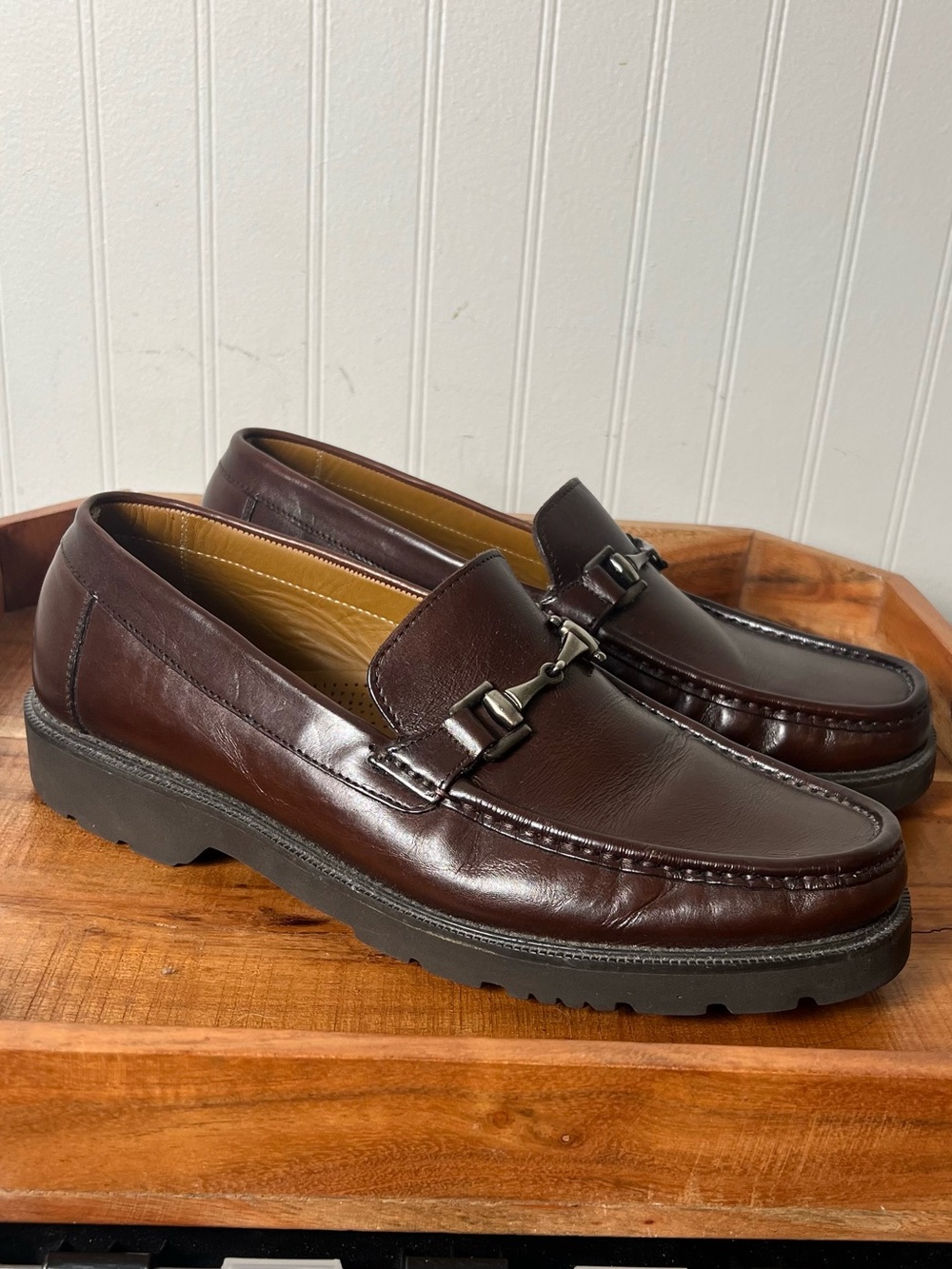 Florsheim comfortech loafers 10 D